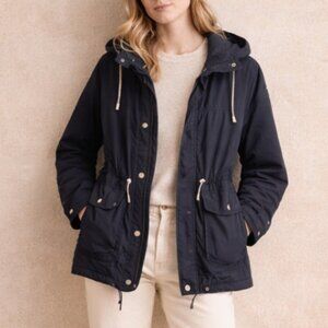 Vintage Abercrombie‎ & Fitch Oversized Utility Navy Cargo Jacket -  Size S